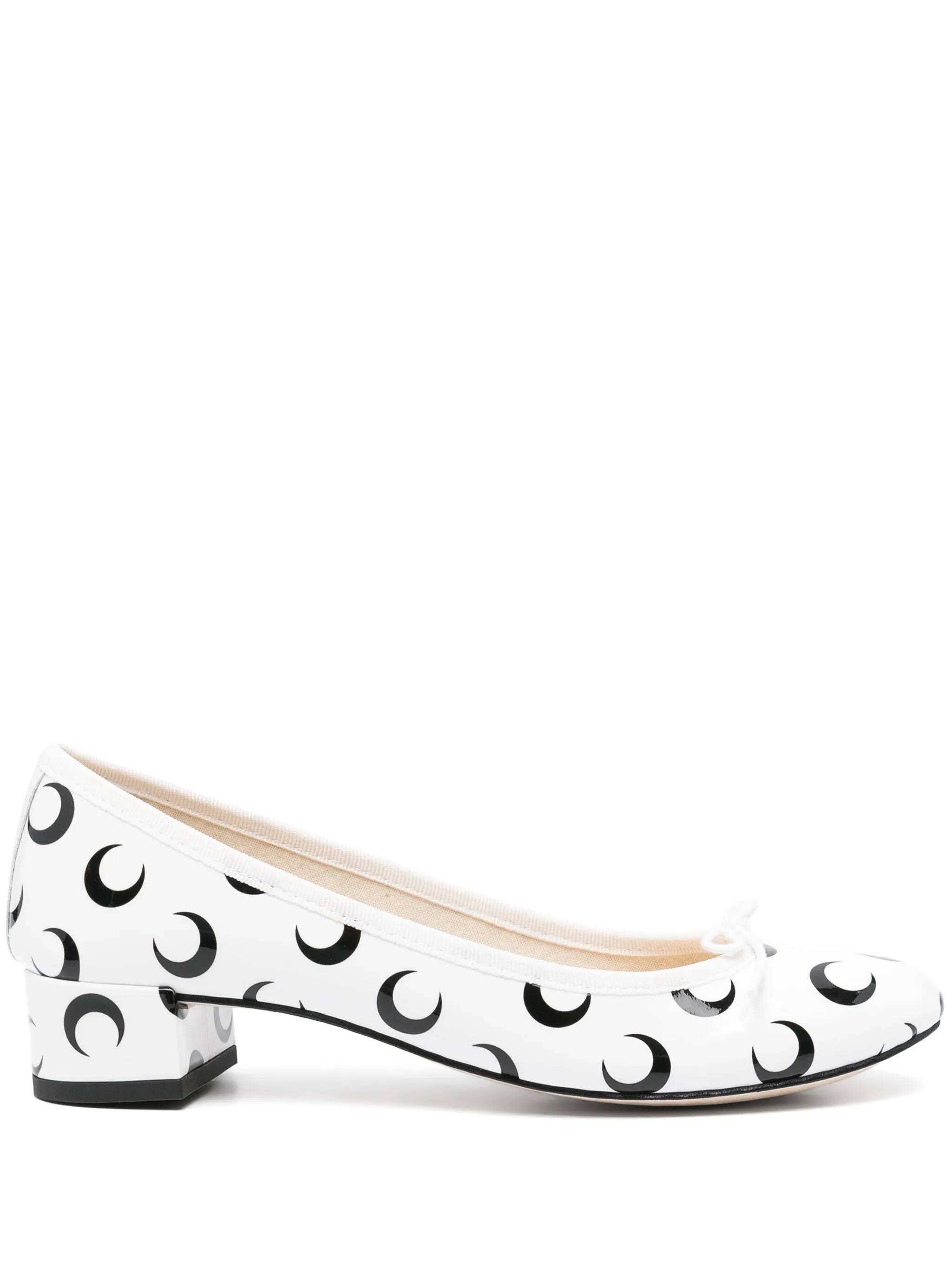 문 프린트 레더 REPETTO CAMILLE